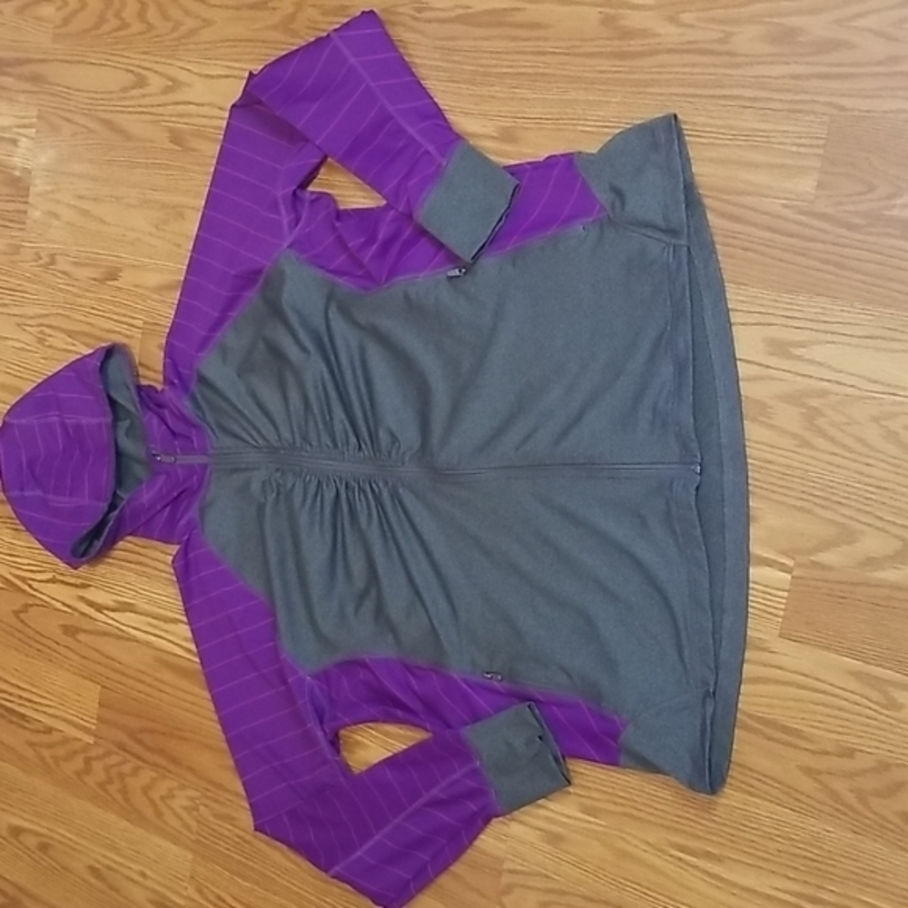 Lands end work out jacket 1x